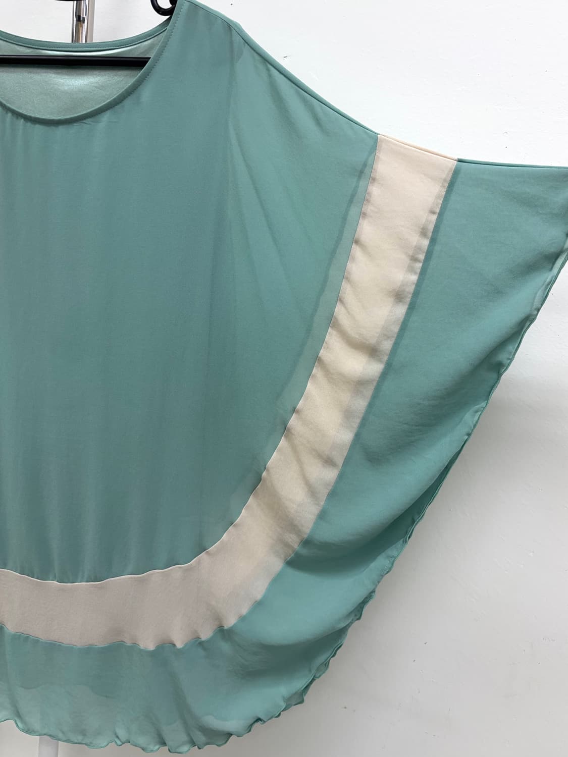 빈티지 민트 블라우스 원피스 상품이미지8