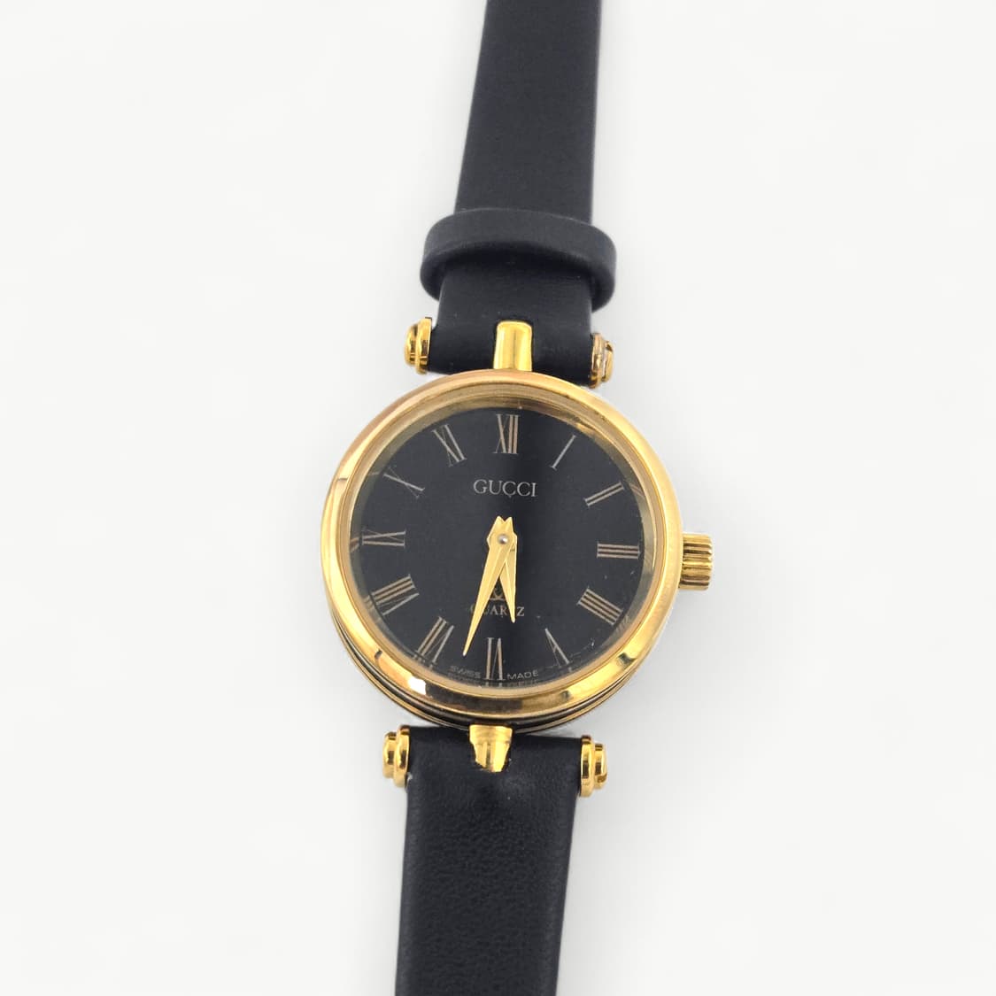 구찌 셰리라인 블랙 쿼츠 시계 상품이미지2