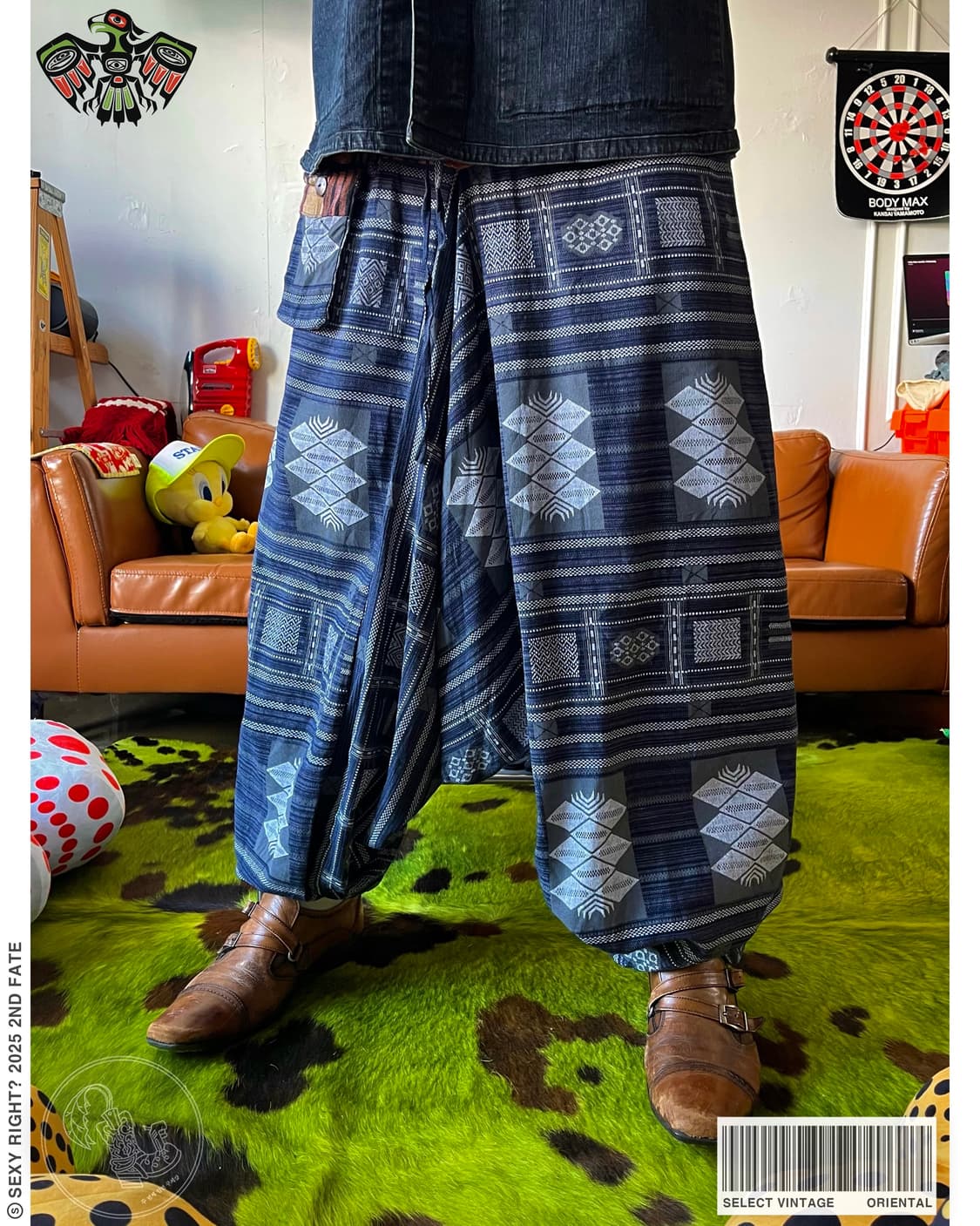 Oriental Vintage Ethic Saroel Pants 상품이미지1