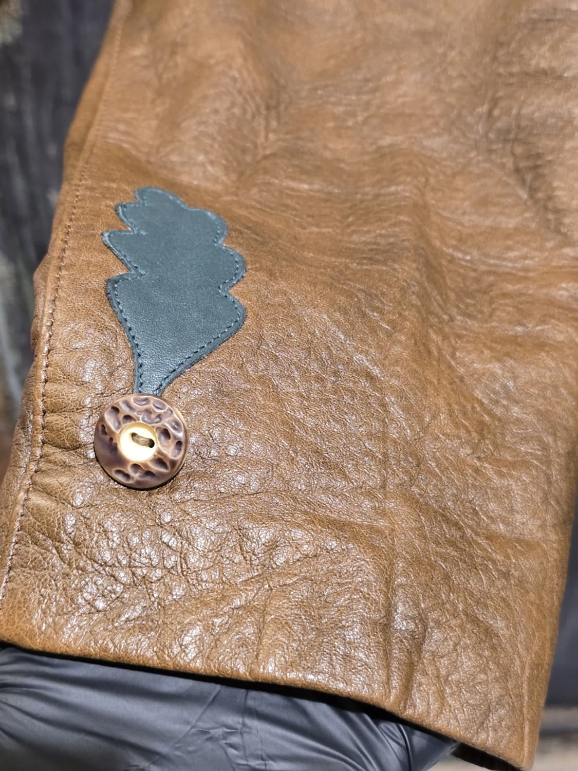 80s  Leather Jacket /made in Germany 상품이미지3
