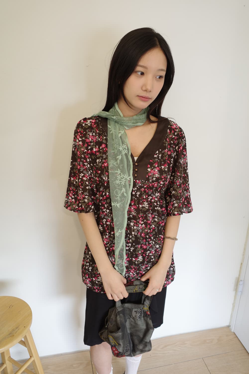 flower blouse 상품이미지2
