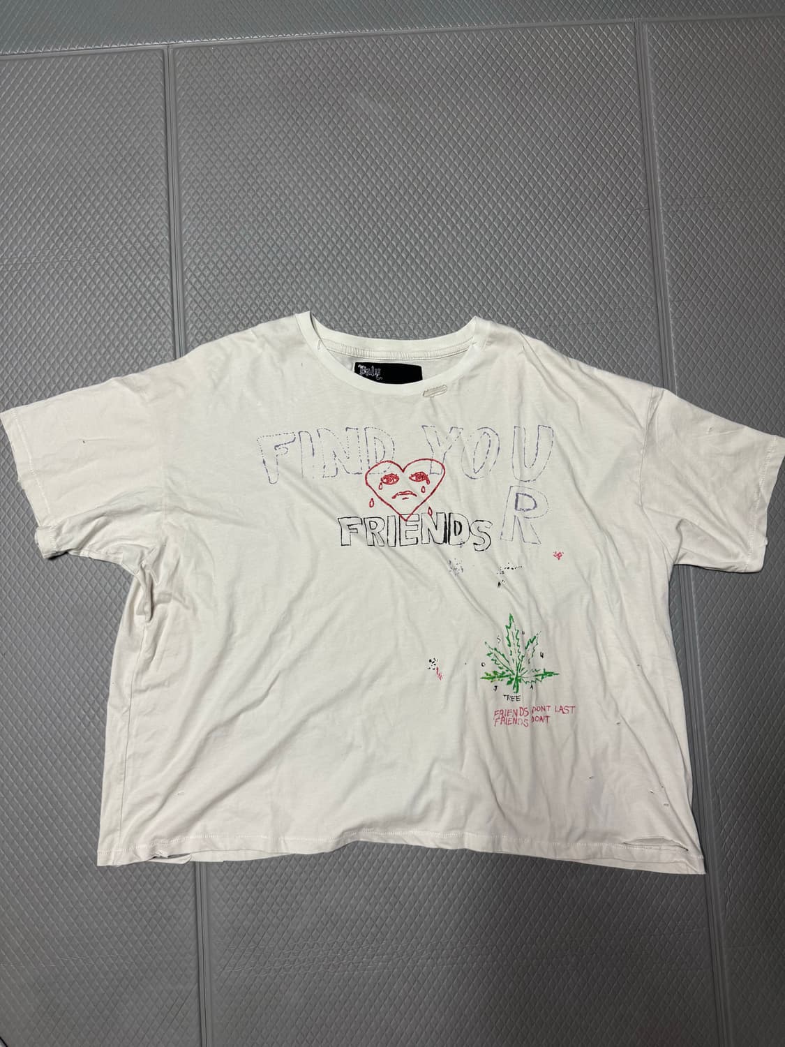 (XL) 팔리 할리우드 Find your friend (FYF) 티셔츠  상품이미지1