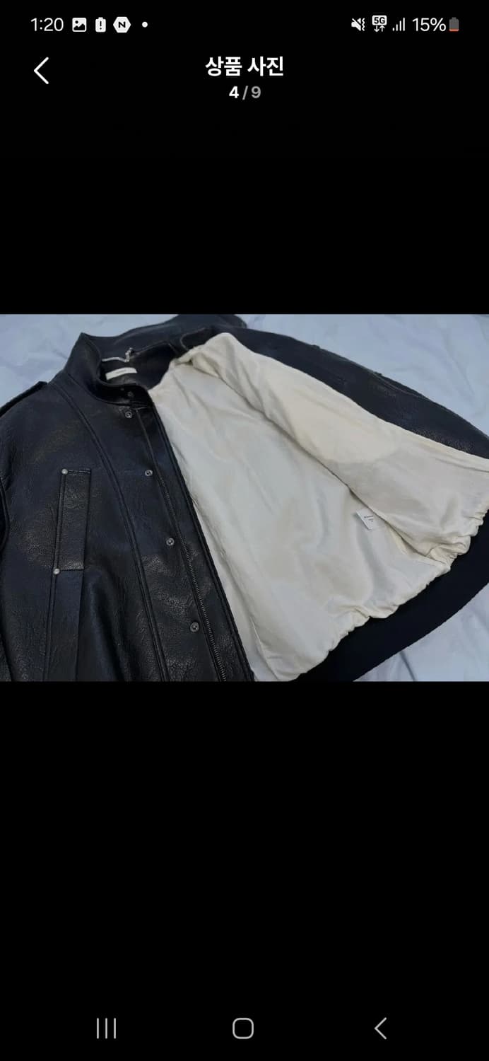 Moonsun 문선 가죽자켓 상품이미지7