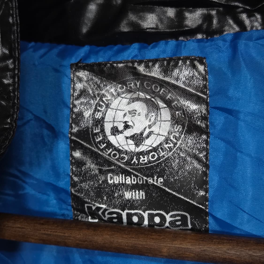 JPN 카파 X 산토리 보스 커피 유광 후드 퀼팅 패디드 점퍼 상품이미지9