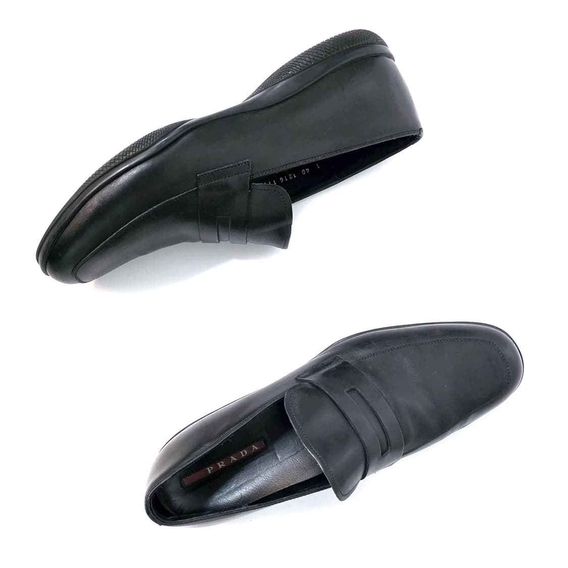 [UK11.5] 프라다 페니로퍼 블랙 상품이미지4