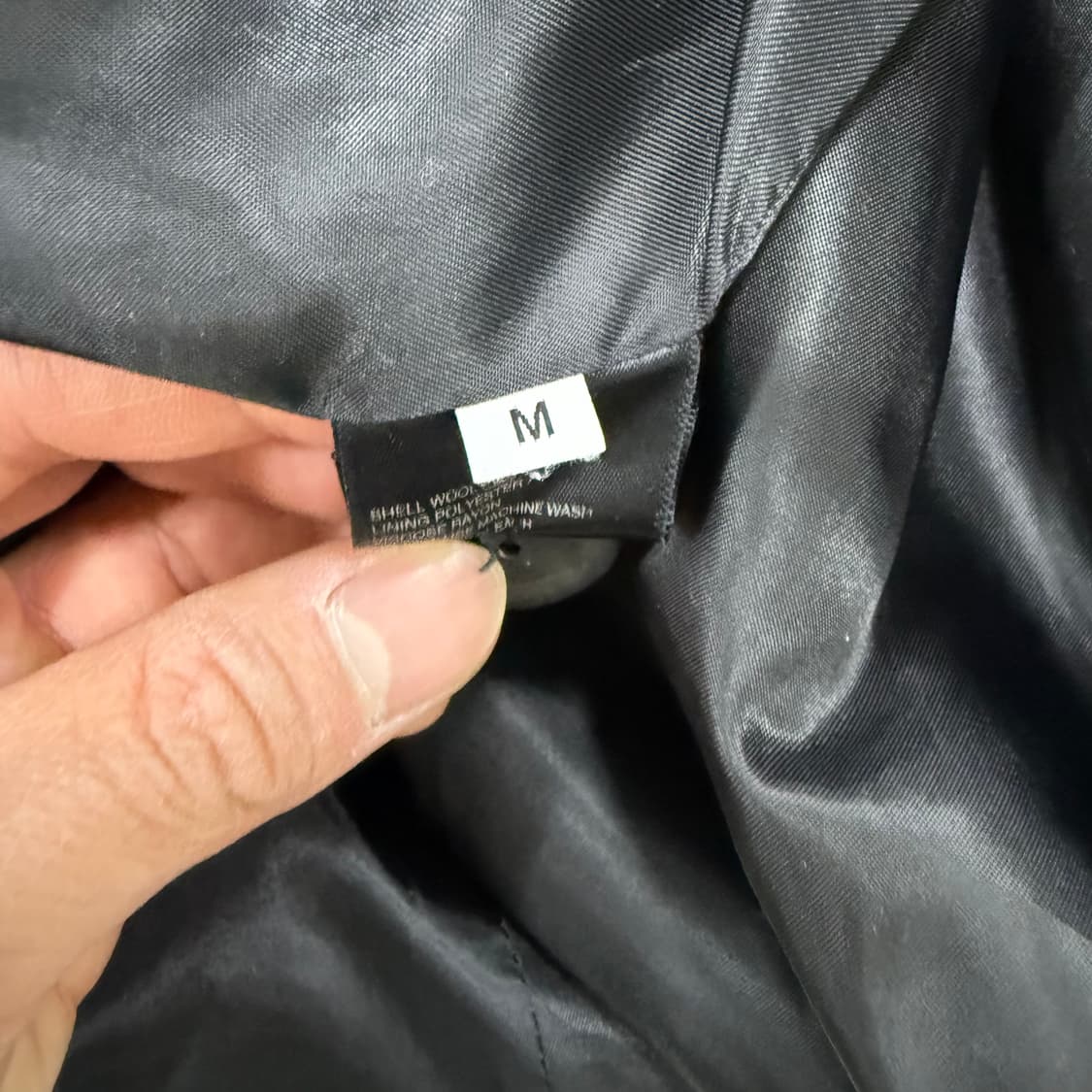 [M] 비바스튜디오 블랙 싱글코트 1226T2 상품이미지4