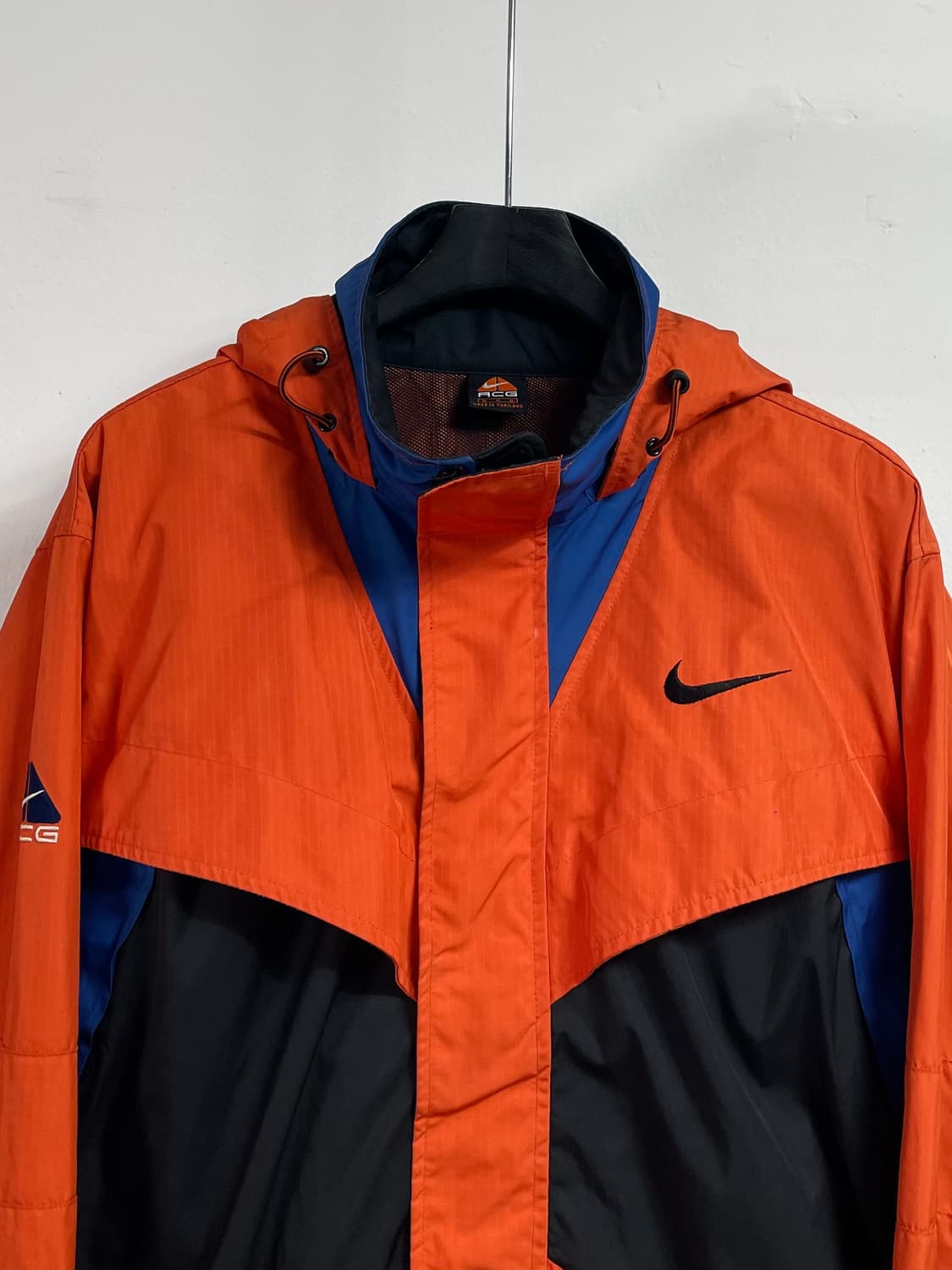 90s 나이키 ACG 오렌지 올드 바람막이 (on.73) 상품이미지2