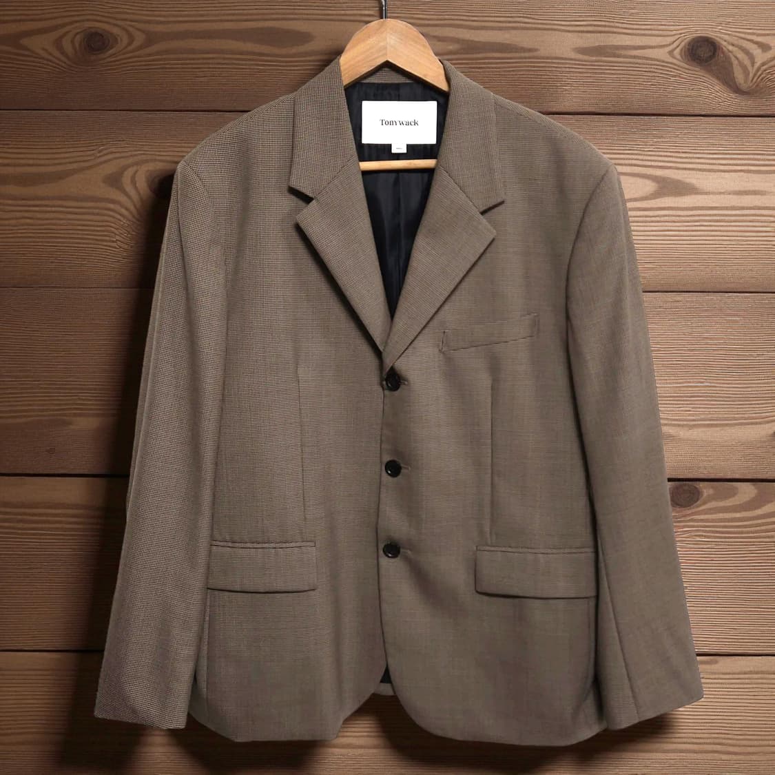 100)TONYWACK 토니웩 쓰리버튼 싱글 블레이저 자켓 상품이미지1