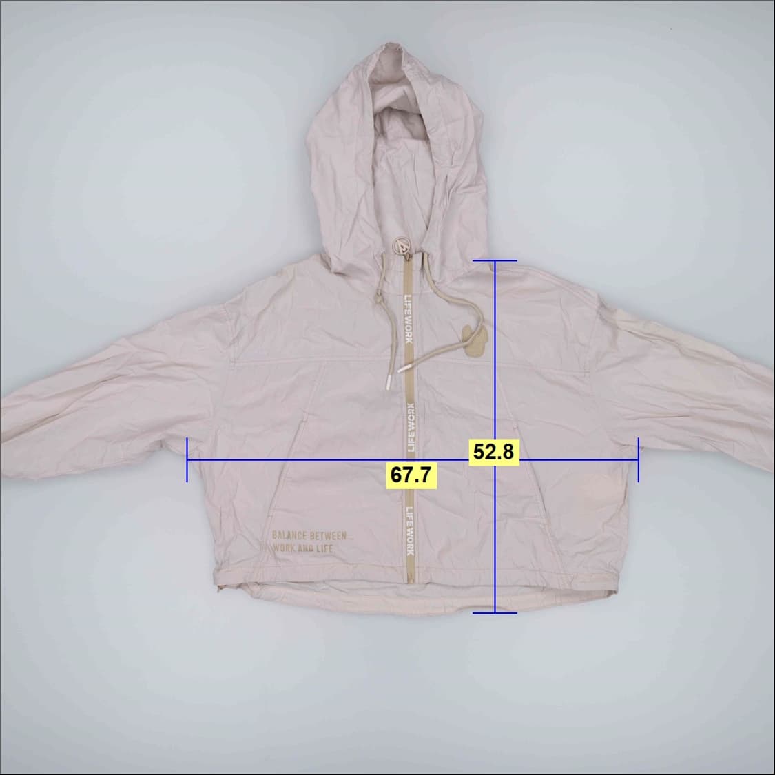 F 라이프워크 여성 크롭 바람막이 0202H1 상품이미지5