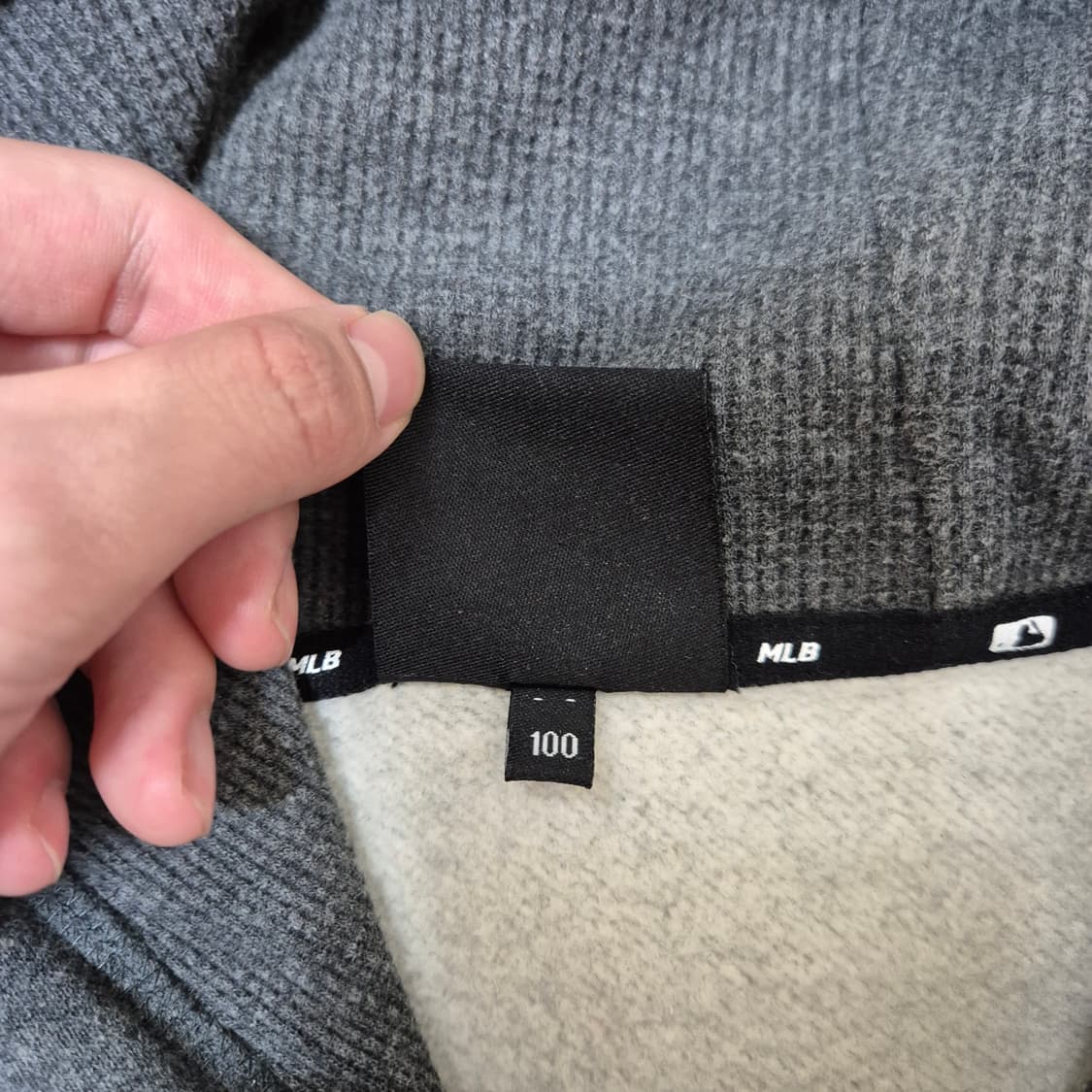 MLB 엠엘비 빅프린팅 남성 기모 후드티 상품이미지8