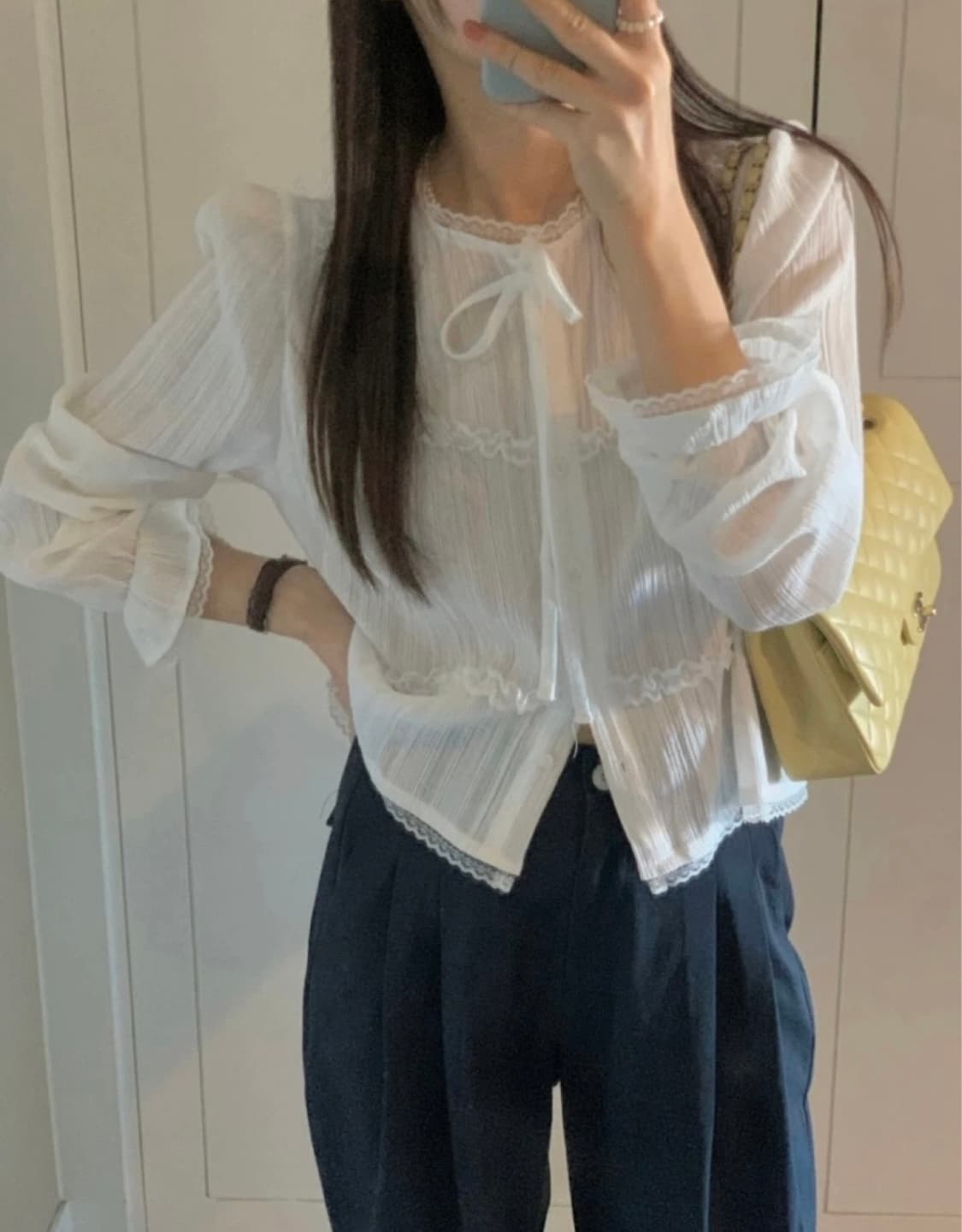 프리티영띵 엠마블라우스 상품이미지7