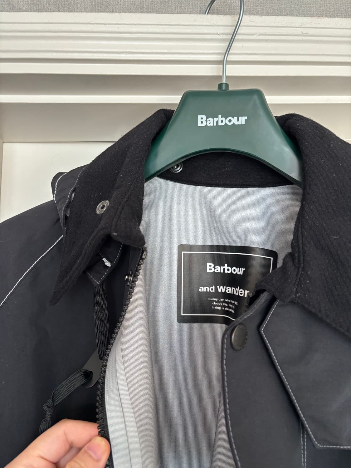 [L] 바버 앤드원더 3L 자켓 블랙 상품이미지2