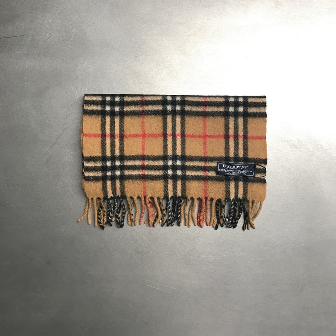 버버리 정품 캐시미어/램스울 머플러 베이지 상품이미지2