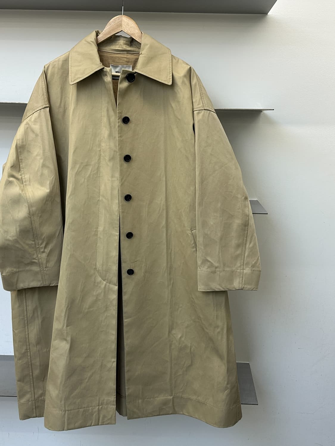 웰던 오버사이즈 트렌치 코트 상품이미지2