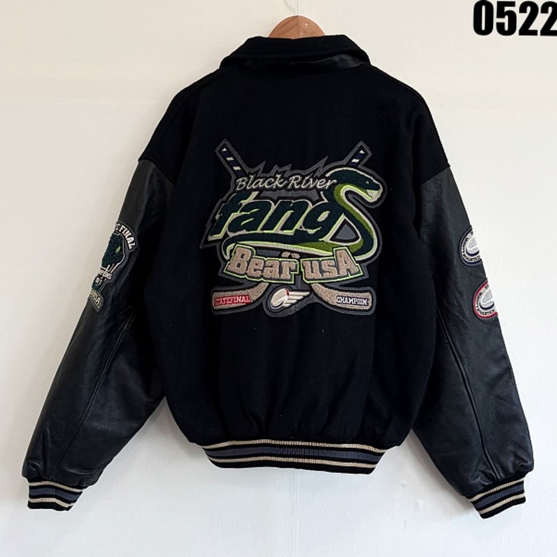 베어 USA 울 바시티 자켓 XL 0522 상품이미지9