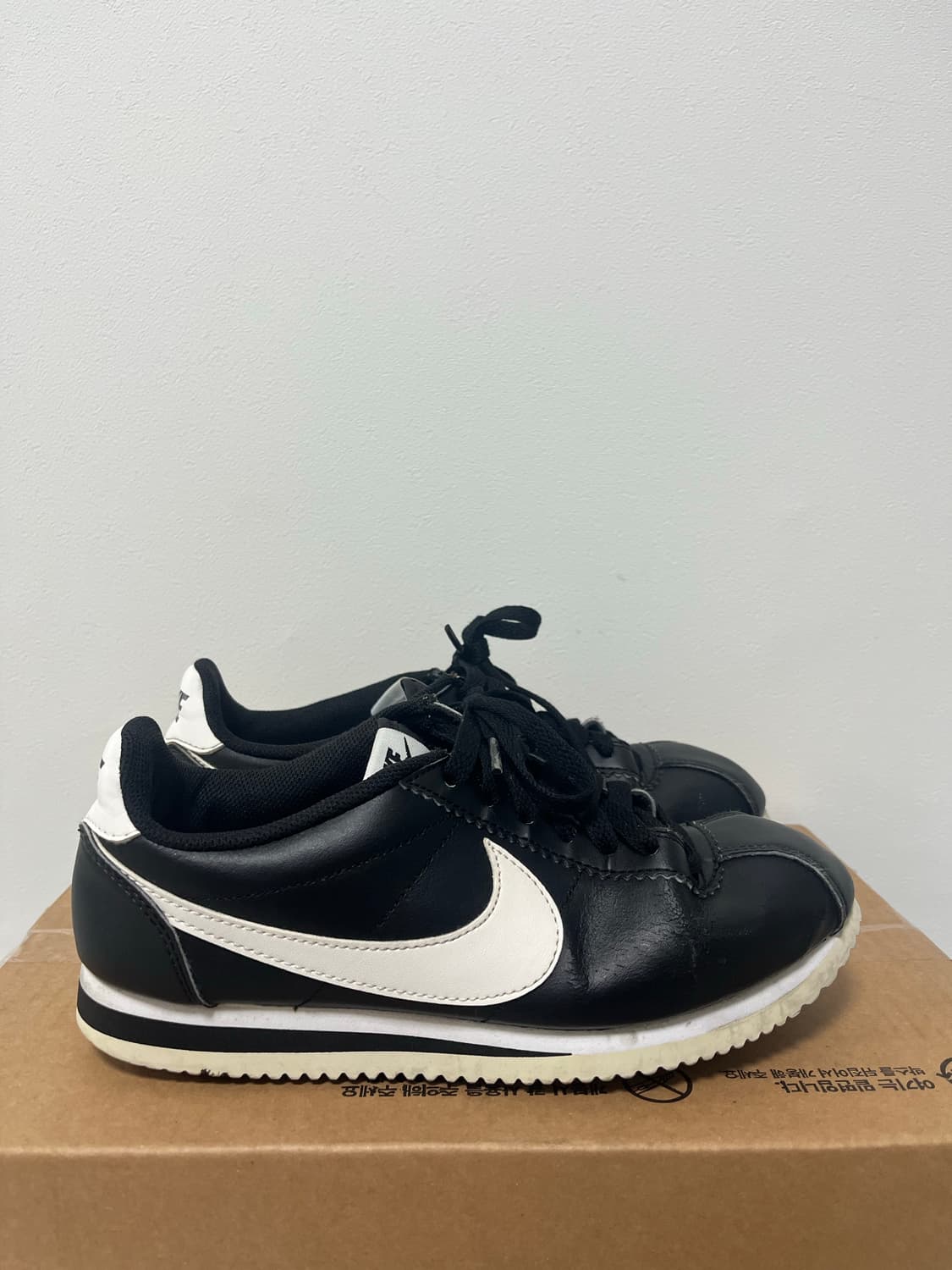 나이키 코르테즈 블랙 250mm 상품이미지4