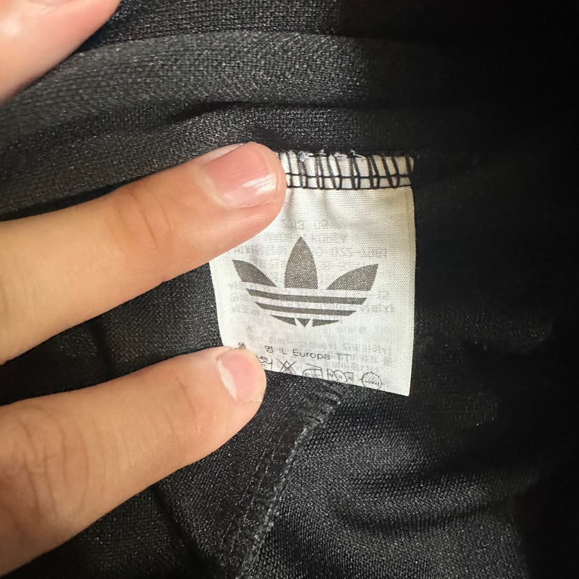 (100) 아디다스 검흰 삼선 트랙탑 유로파 져지 상품이미지3