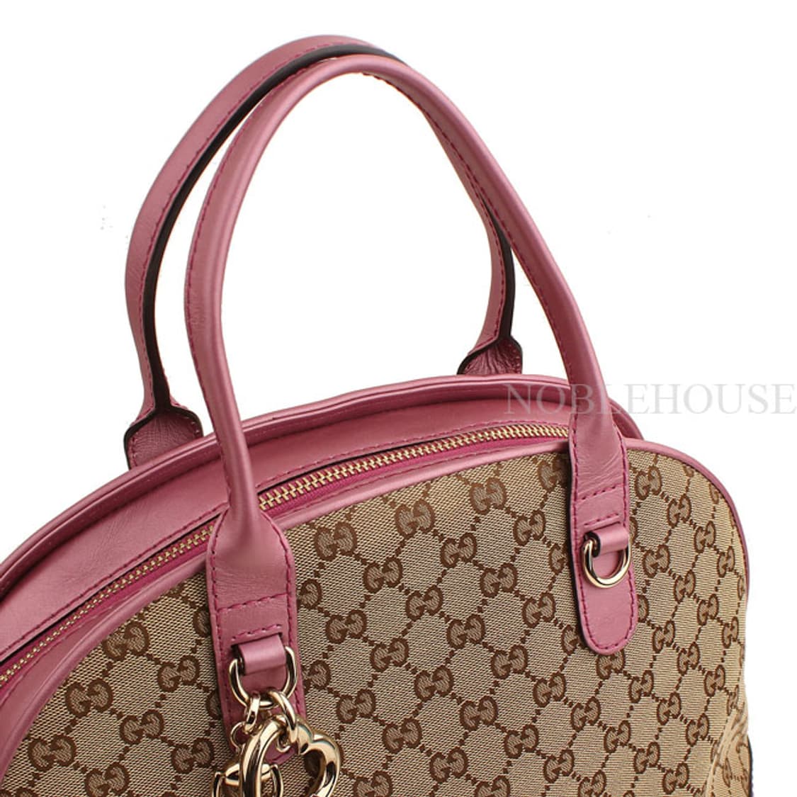 구찌 하트비트 베이지&프레시아로즈 GG 캔버스 빅토트백(269954) 상품이미지6