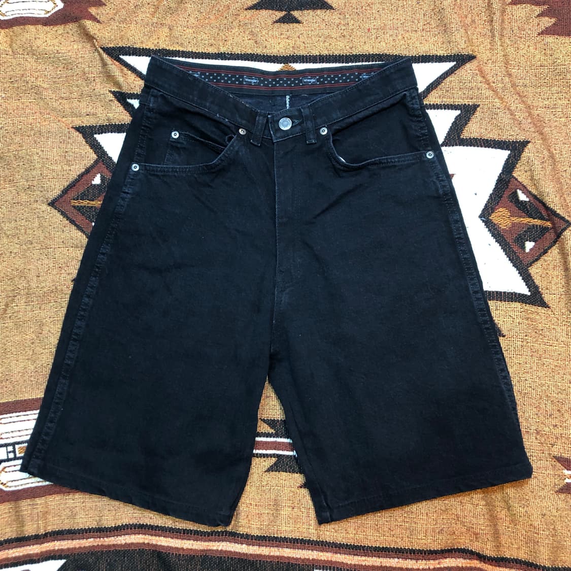 Wrangler black denim shorts 상품이미지4