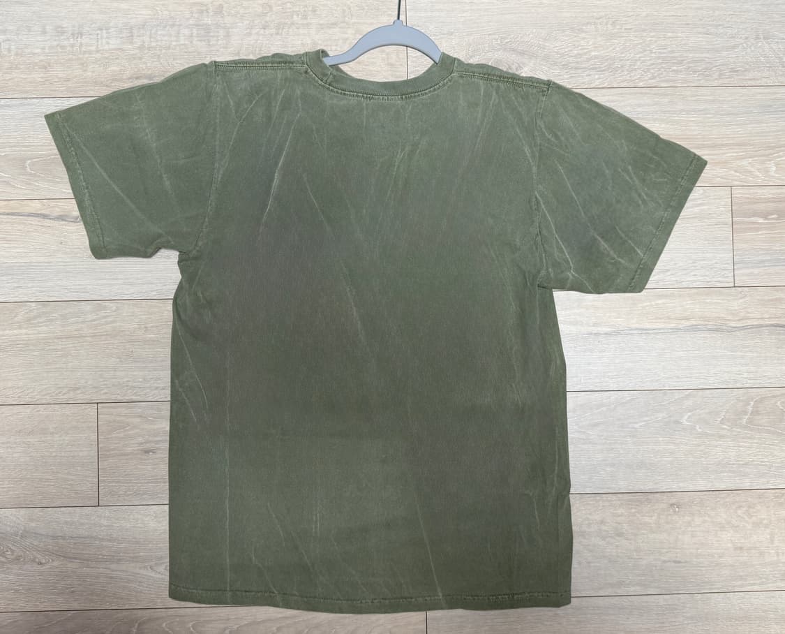 스투시 스몰 로고 티셔츠 올리브 S 상품이미지3
