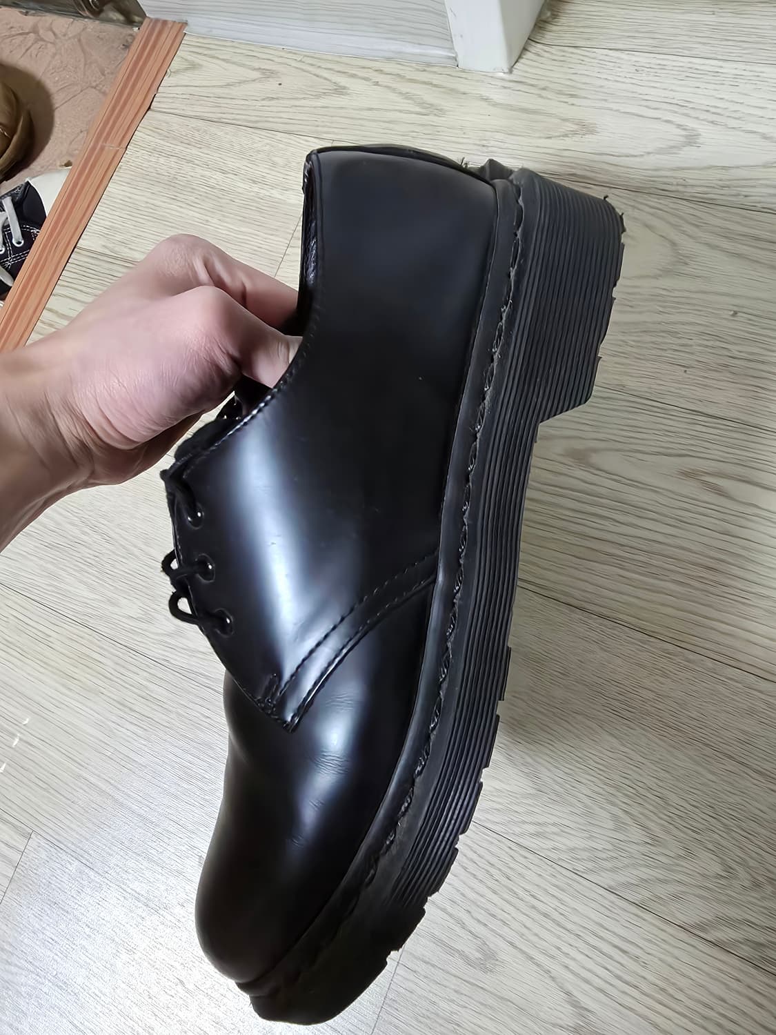 250) 닥터마틴 1461 모노 블 랙 상품이미지4