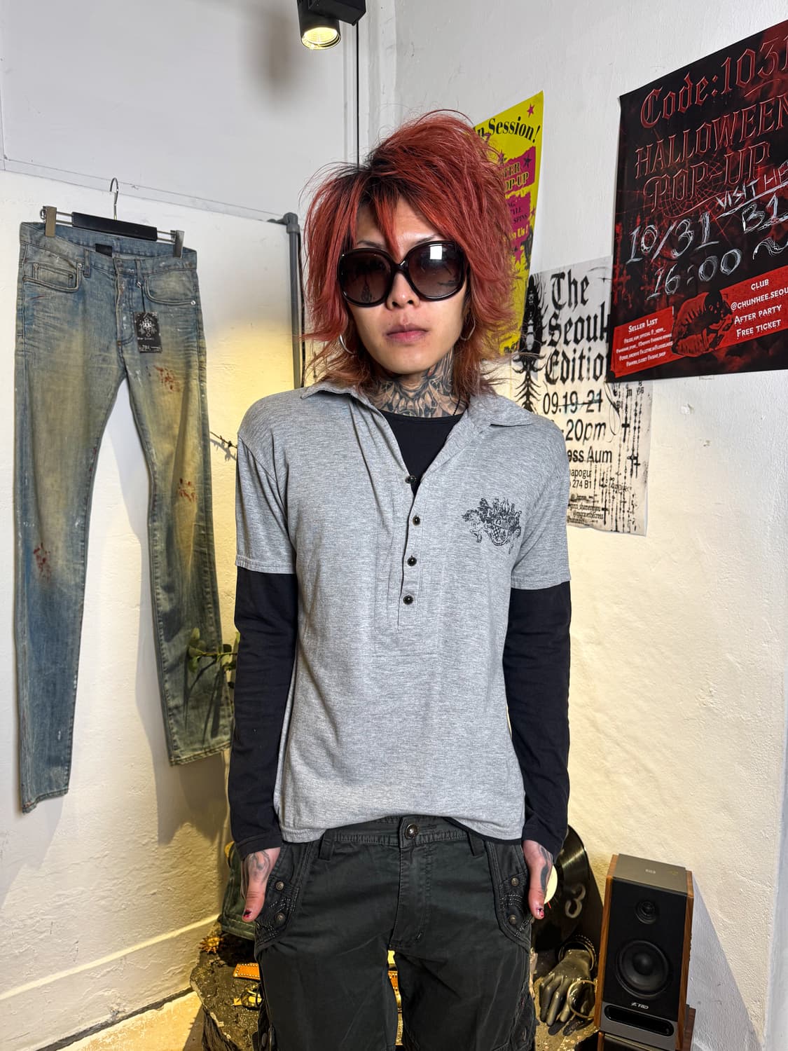 Layered PK Long Sleeve 상품이미지1