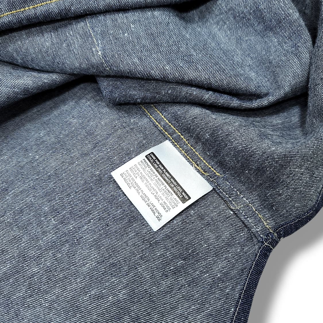 [L] 리바이스 진청 잭슨 워커 릴렉스 오버 데님 긴팔셔츠 상품이미지8