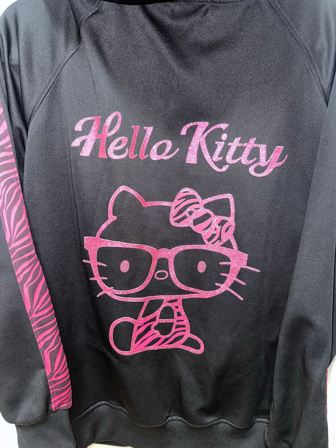 일본 빈티지 헬로키티 갸루 후드집업 상품이미지3