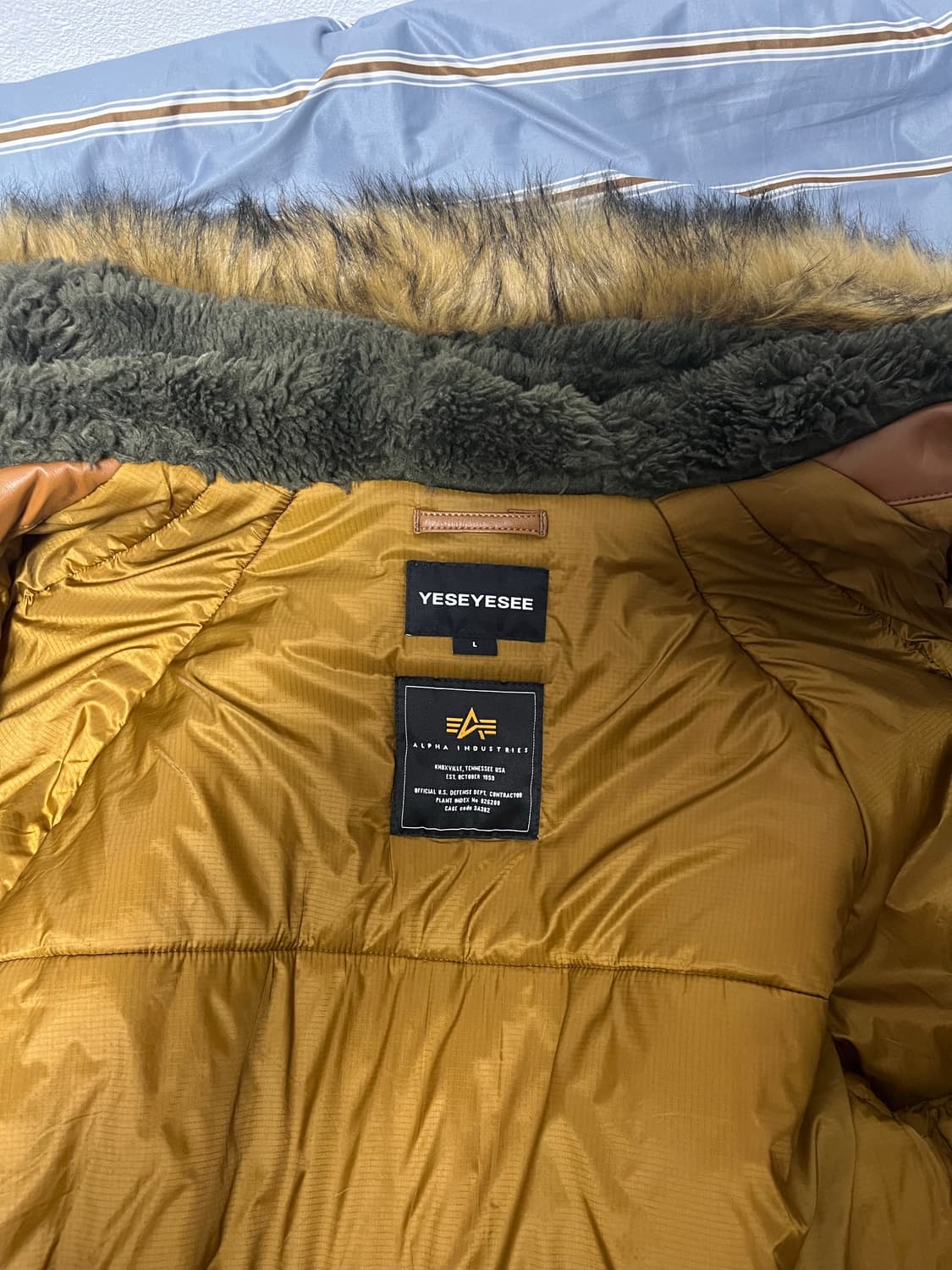 YESEYESEE x Alpha Industries N-3B Parka  상품이미지5