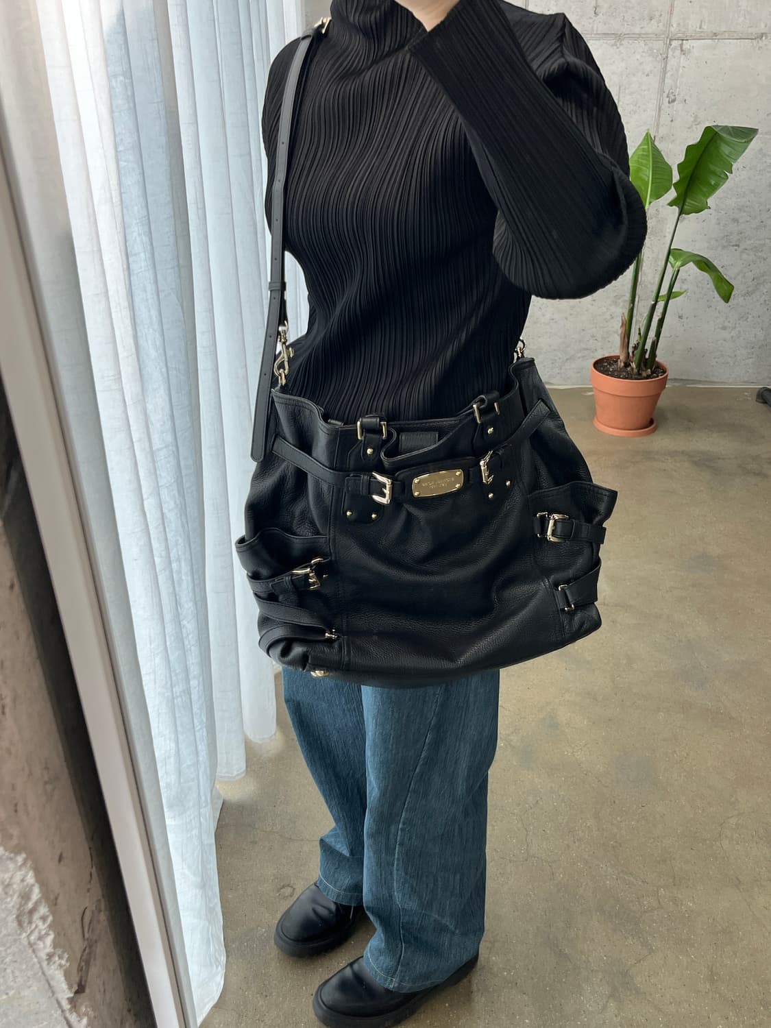 Michael Kors 마이클코어스 가죽 맥시 백 상품이미지4