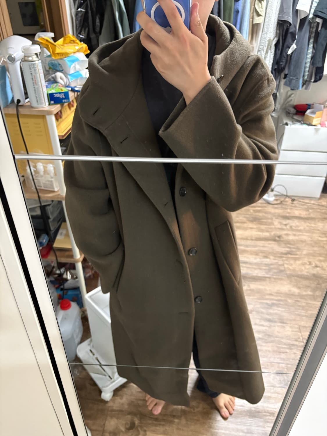 Ti for men 후드코트 상품이미지1