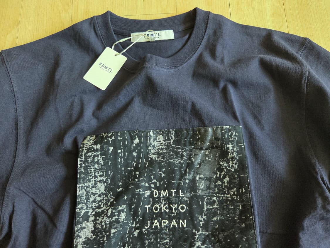 FDMTL 펀드멘탈 스퀘어 자카드 티 105 새상품 상품이미지2