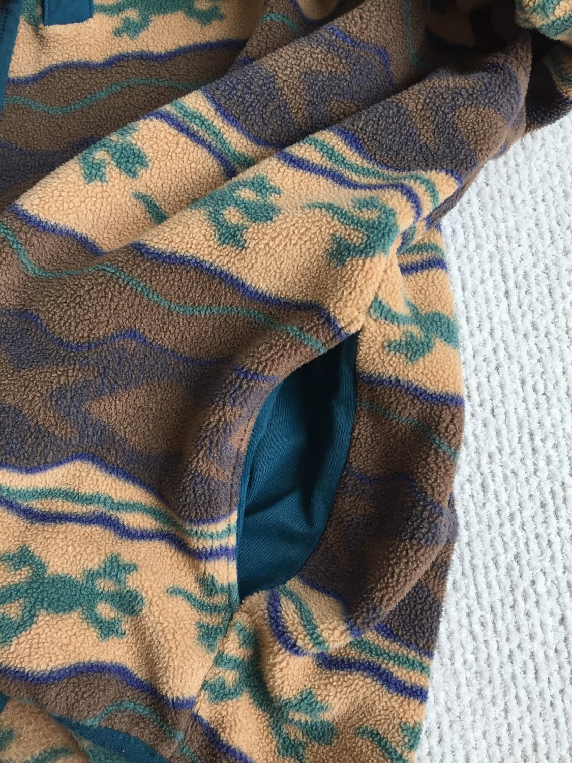 LLbean 미제 플리스 스냅티 상품이미지7