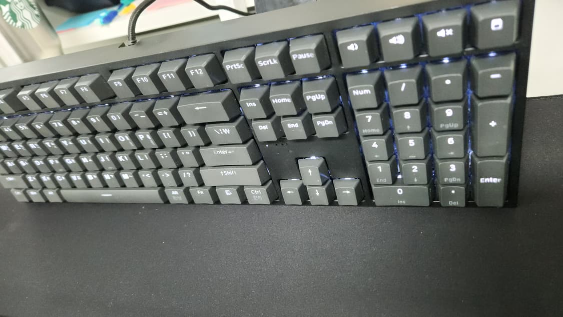 # 콕스 게이트론 게이밍 키보드 기계식 황축 ck108 급처 상품이미지9