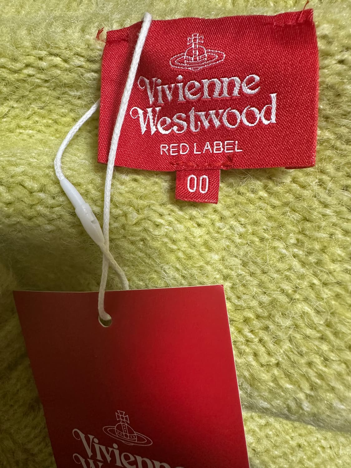 비비안웨스트우드일본판레드라벨 울 모헤어니트 가디건 남여공용 상품이미지7