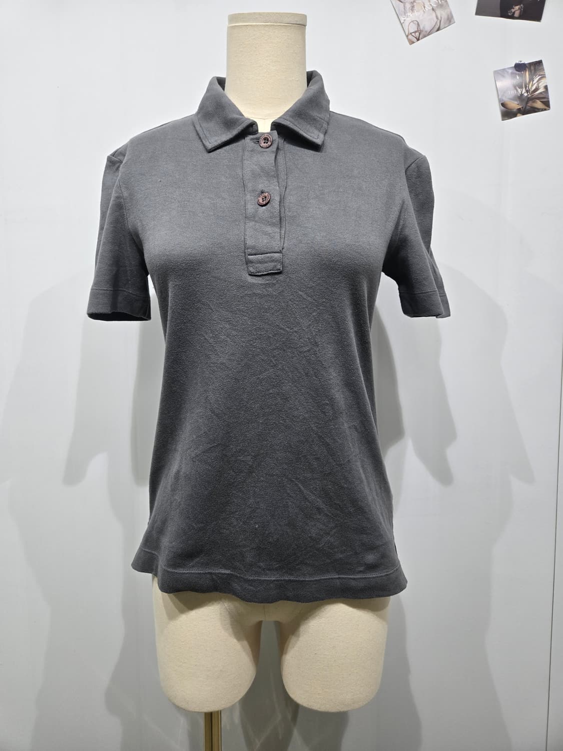 조르지오 아르마니 그레이 반팔 폴로티 상품이미지1