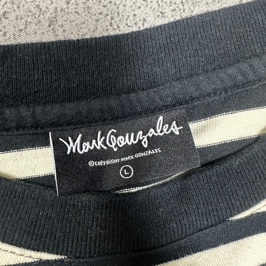 ✨ (바배) 마크곤잘레스 마곤 스트라이프 롱슬리브 상품이미지3