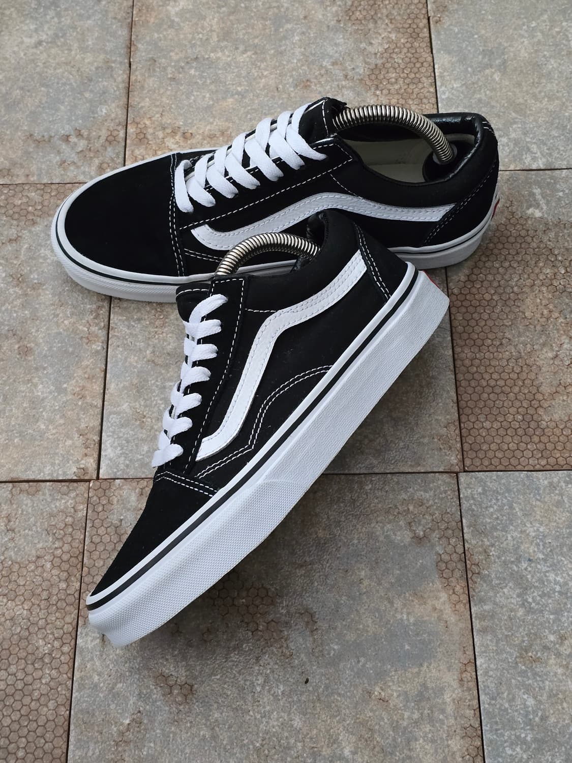 (240)반스 올드스쿨 검흰 상품이미지3