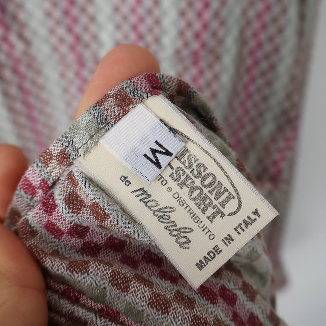 105/미쏘니스포츠 패턴 셔츠 상품이미지8