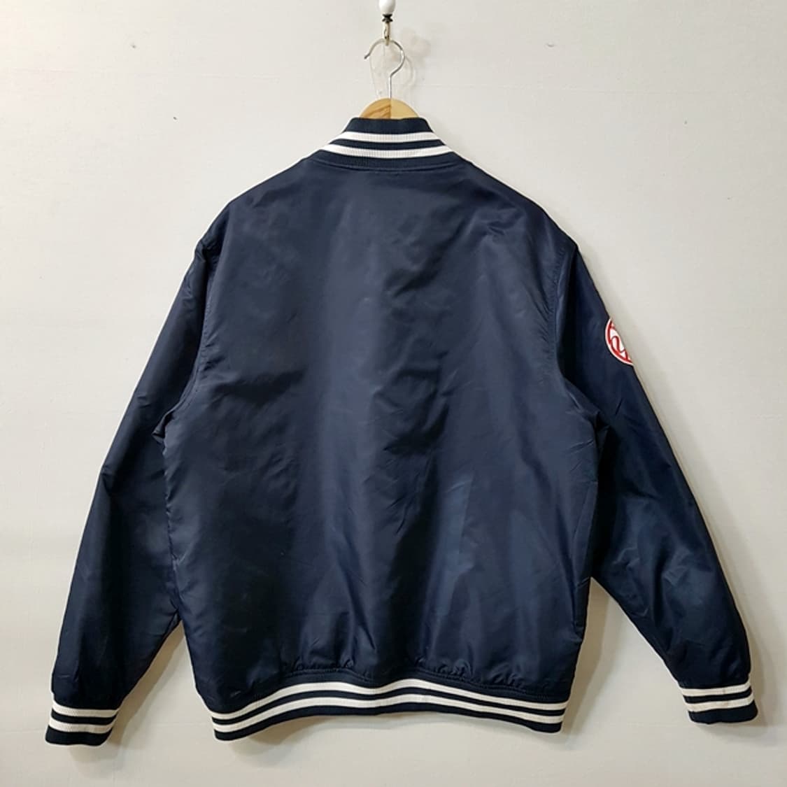 Majestic 뉴욕 양키즈 슬림패딩 점퍼 네이비 상품이미지4