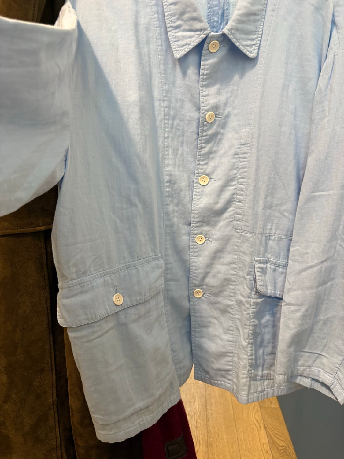 포터클래식 수빈 골드 거즈 자켓 porter classic 상품이미지4