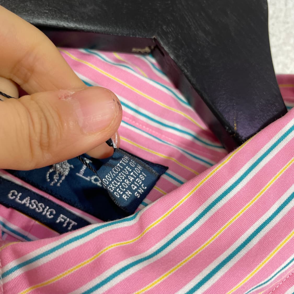 폴로 랄프로렌 스트라이프 셔츠(p13) 상품이미지5