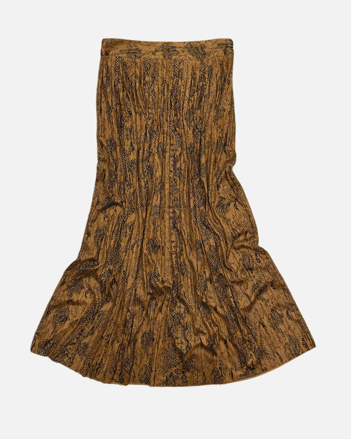 python pleats long skirt 상품이미지1