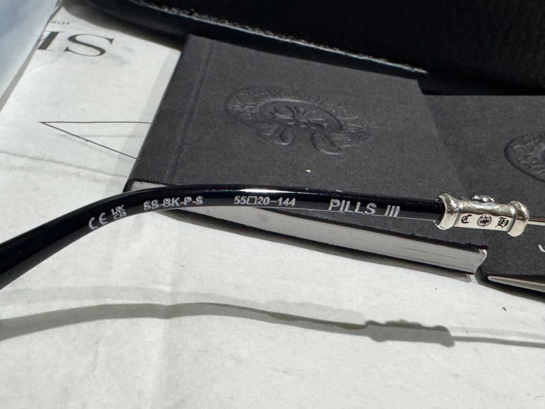 크롬하츠 필스3 실버 선글라스 새상품 상품이미지4