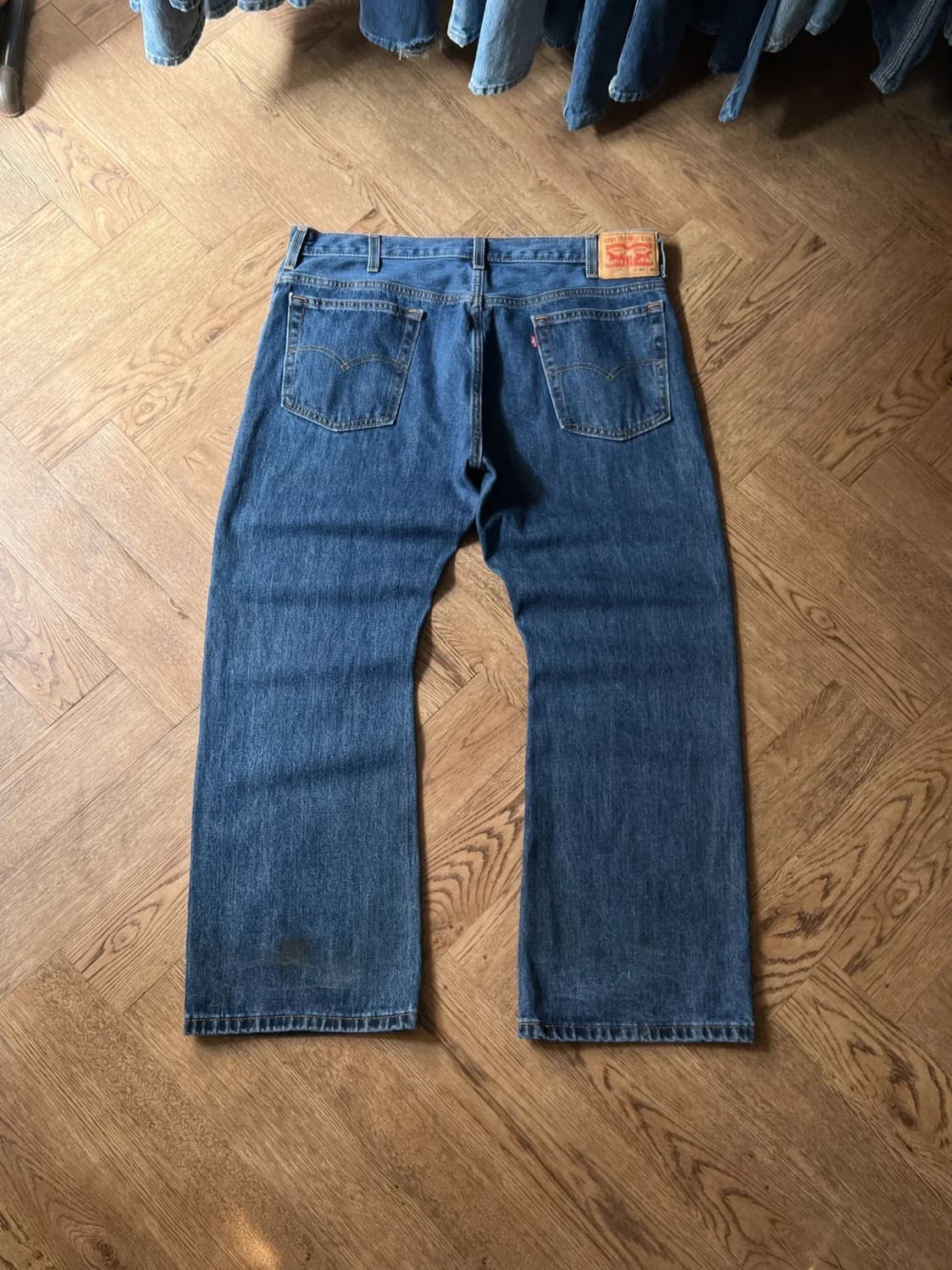 [40]리바이스 517 미디엄블루 워싱 플레어진 F21 상품이미지1