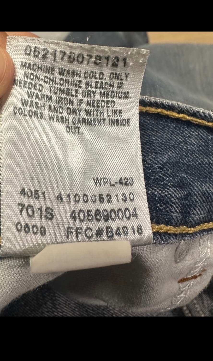 리바이스 569 루즈 스트레이트핏 W32 X L32 상품이미지4