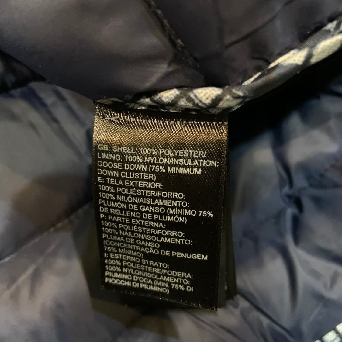 노스페이스 구스다운 경량패딩 L 상품이미지4