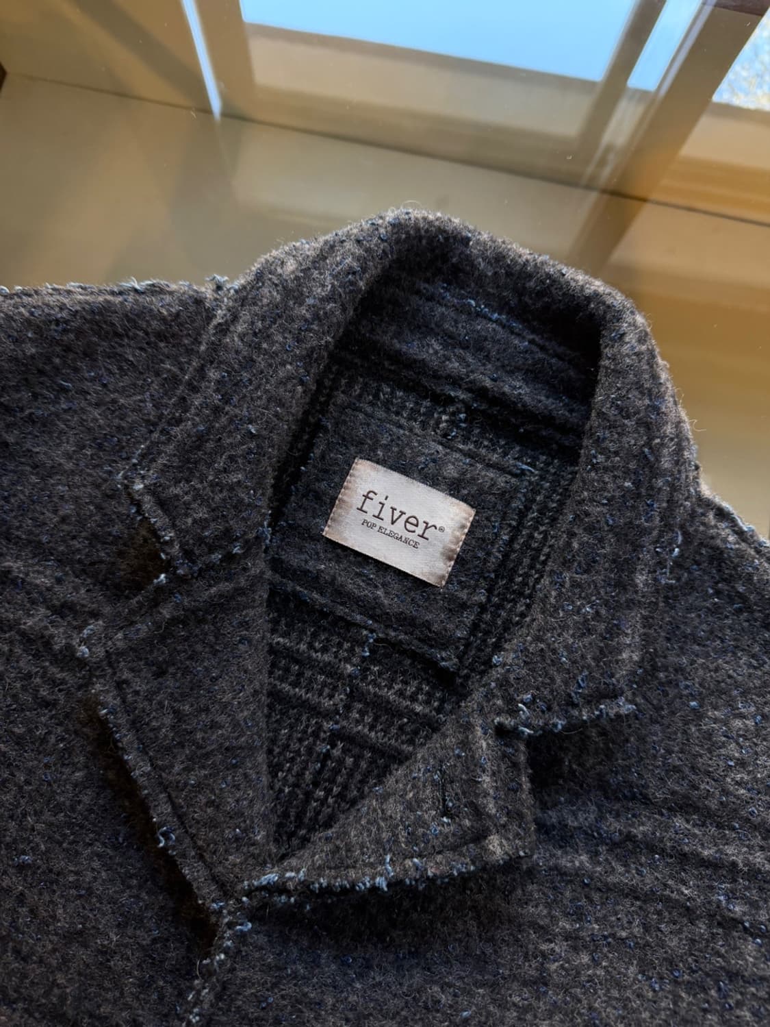 Fiver 피버 펠트울 코트 100 상품이미지6