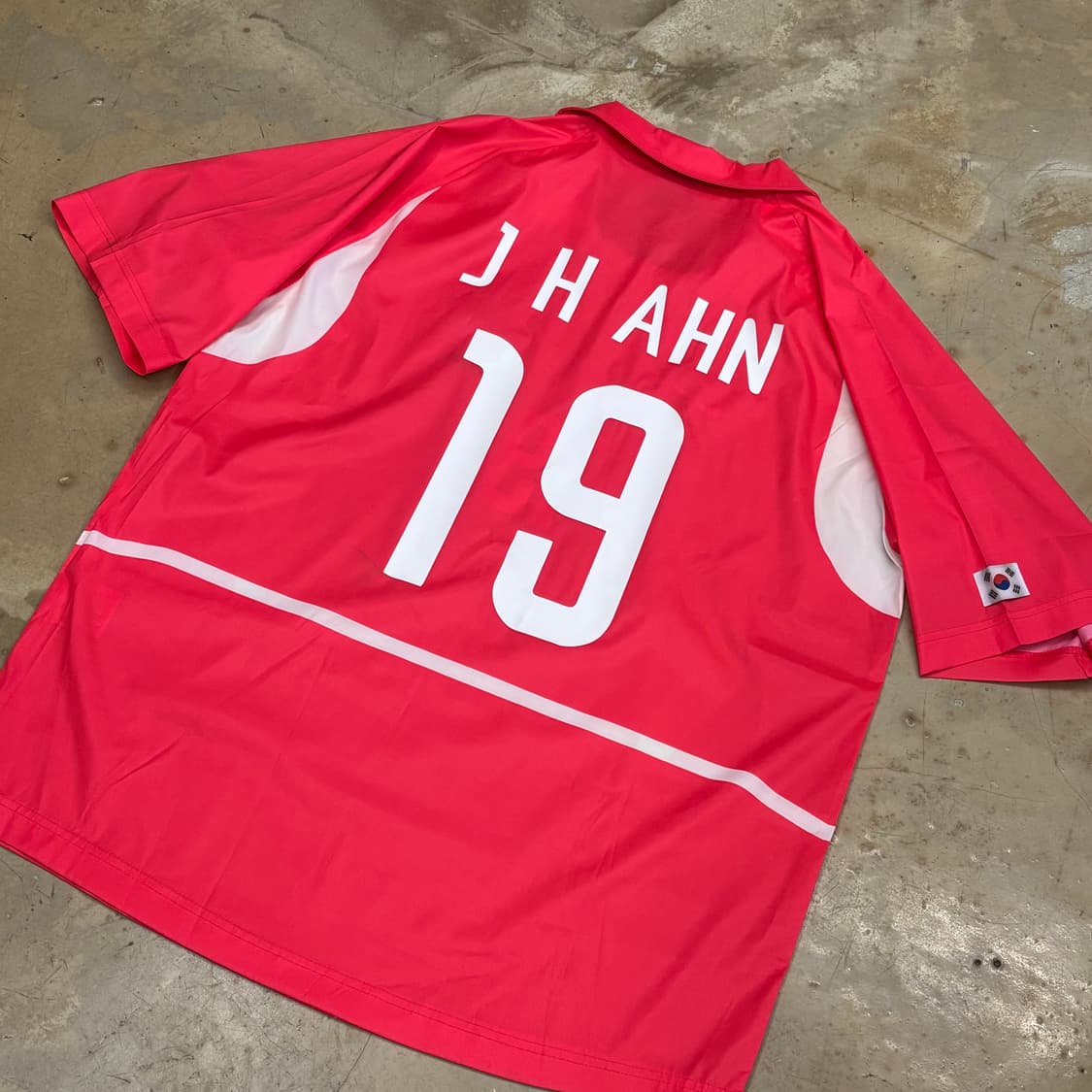 XL 나이키 2002 한일월드컵 대한민국국가대표 No.19 안정환 유니폼 상품이미지1