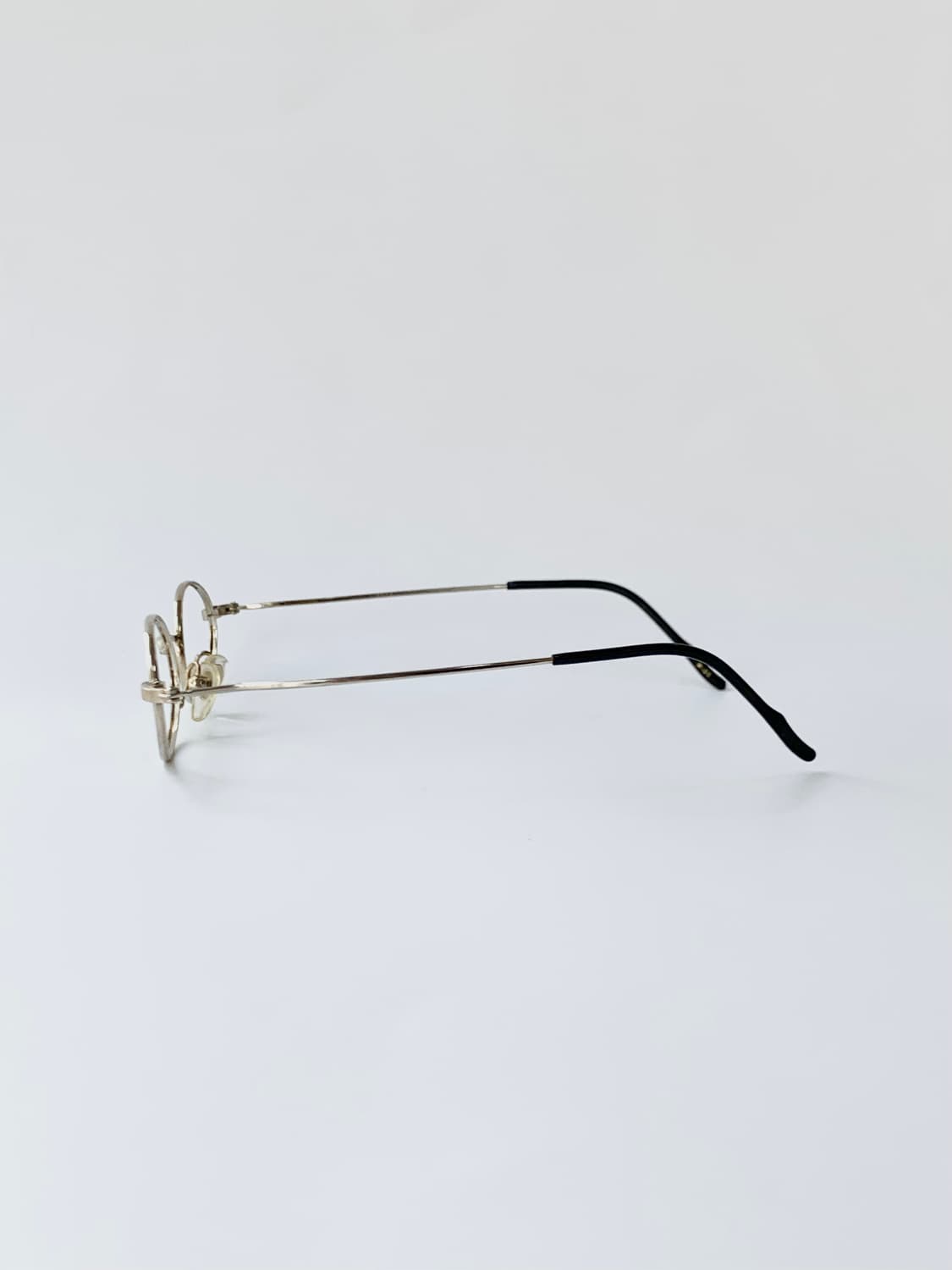 [픽키-611] 골드 오벌 메탈 안경 데드스탁 빈티지 클래식 프레임 상품이미지4